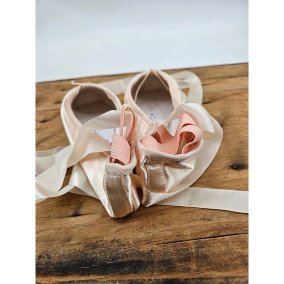New Grishko Maya Pointe Ballet Shoes Size 5.0 Med Pink - Picture 4 of 8